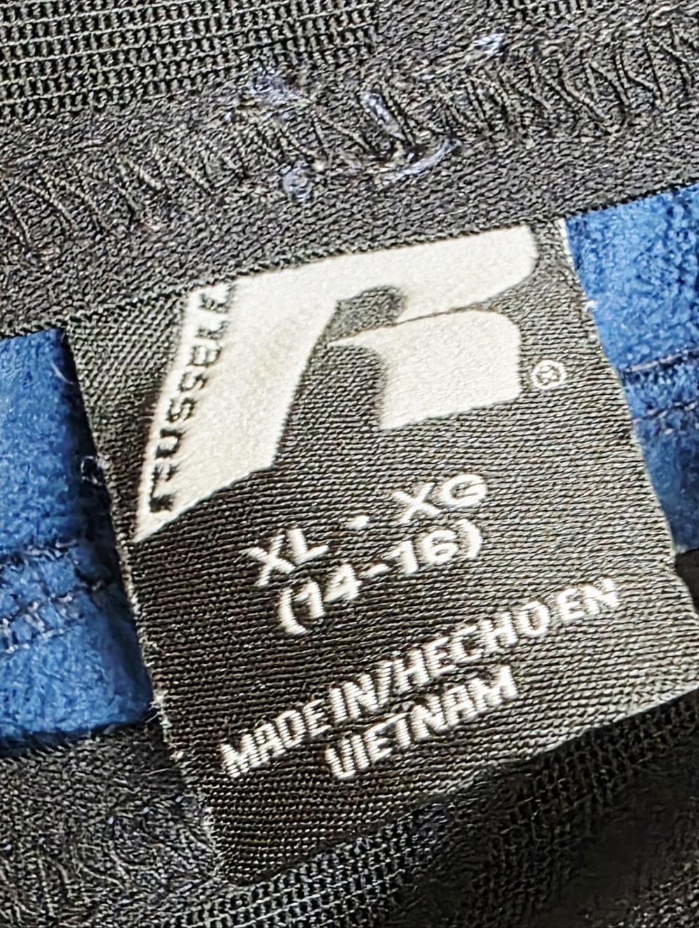 Russell Athletic Navy Blue Kids Jogger Pants - Picture 4 of 7